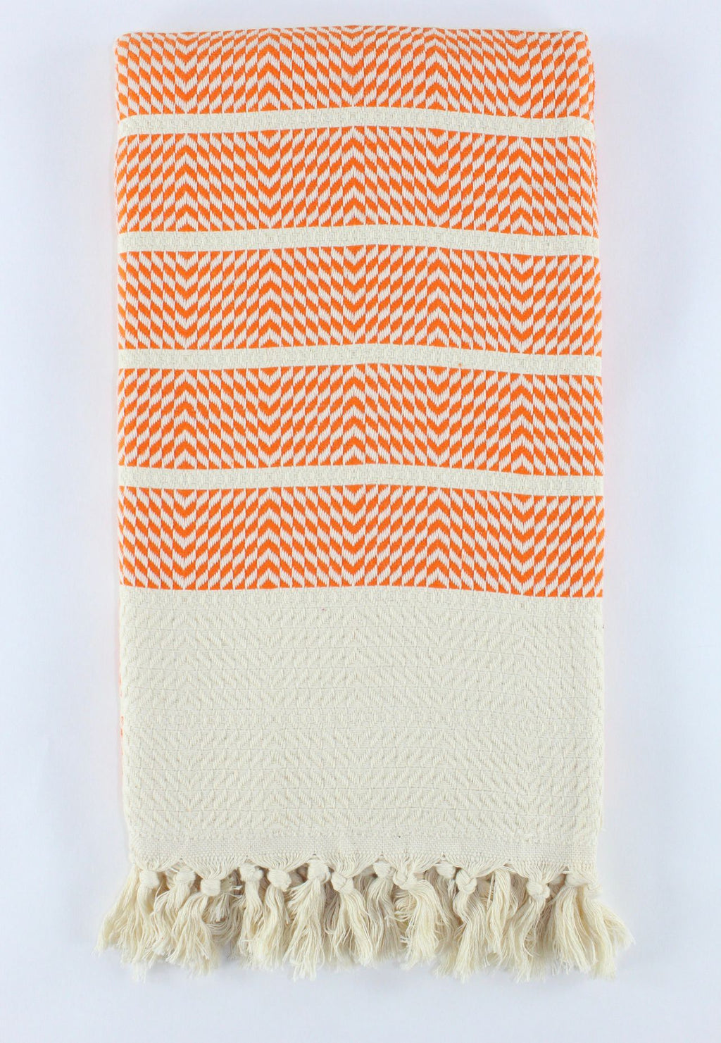 Z Design Turkish Towel - Orange