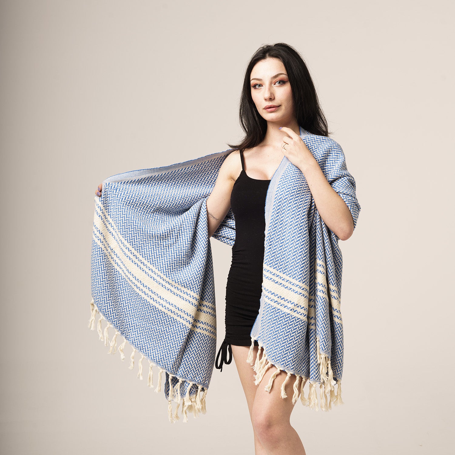 W Towel Blue 20 quantity 410 gr 70x40 inch